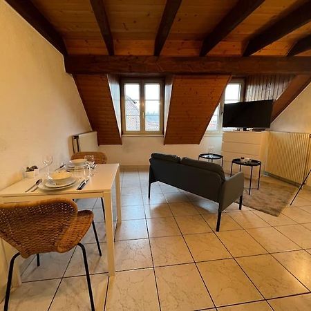 Charmant Appartement En Duplex A Porrentruy Luaran gambar