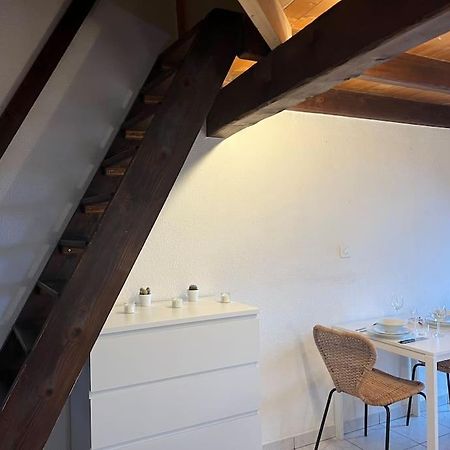 Charmant Appartement En Duplex A Porrentruy Luaran gambar